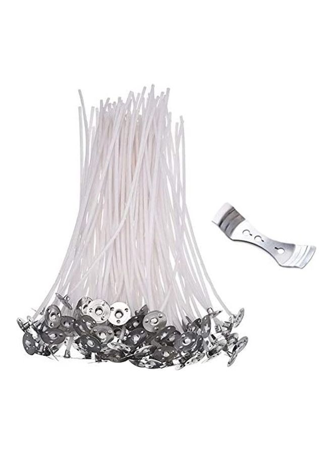 Candle Wicks With Core Holder Set
