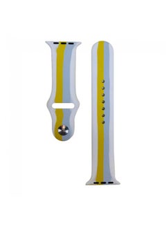 yellow/blue/white