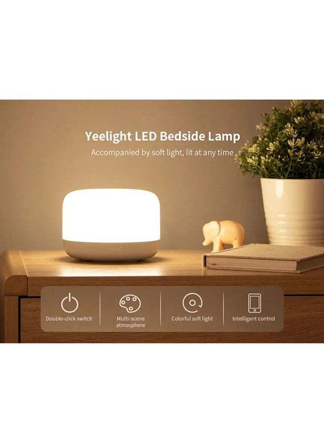 Xiaomi - Yeelight LED Bedside Lamp D2 Smart Table Light White - Image 1