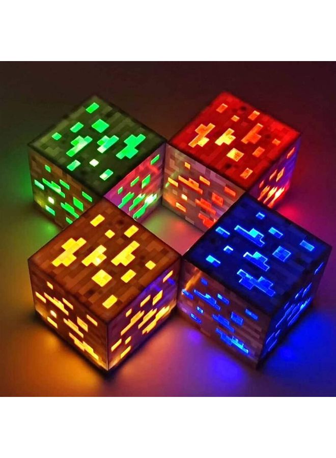 3D LED Table Lamp Red