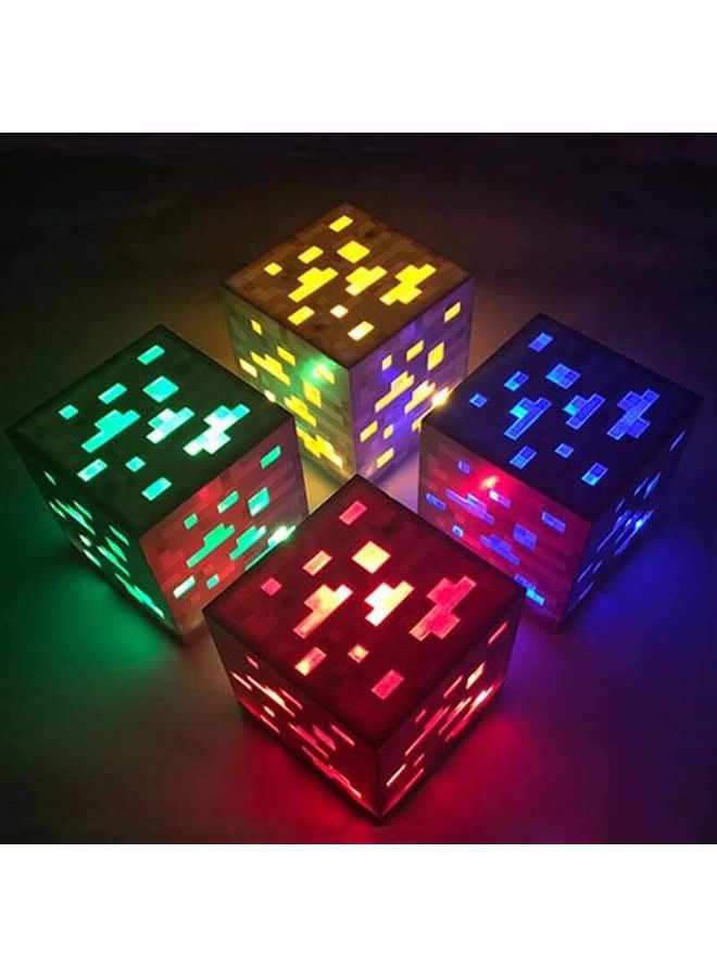 3D LED Table Lamp Red