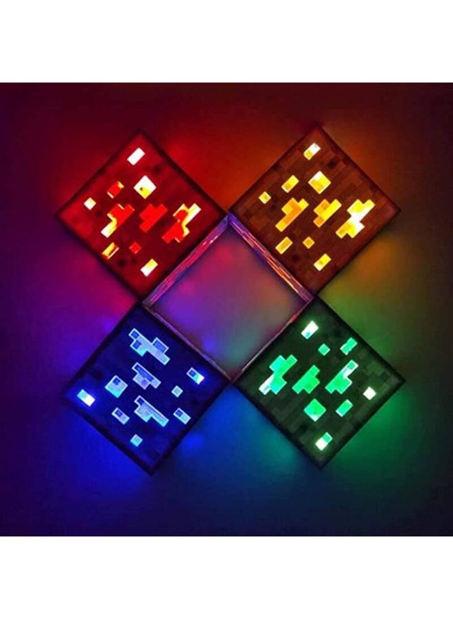 3D LED Table Lamp Red