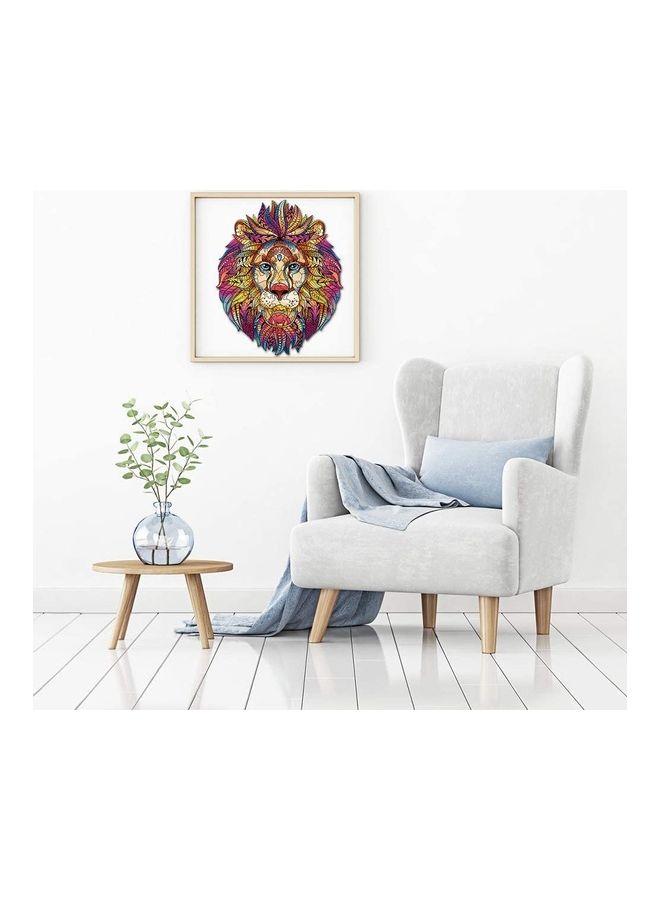 127 Piece Lion Wooden Jigsaw Puzzles 29x21x0.5cm - Image 3