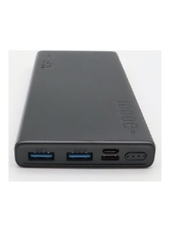 بروميت باور بنك ذكي وصغير الحجم للشحن مزود بمنفذ USB مزدوج 10000.0 mAh أسود  - Image 3