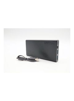 بروميت باور بنك ذكي وصغير الحجم للشحن مزود بمنفذ USB مزدوج 10000.0 mAh أسود  - Image 2