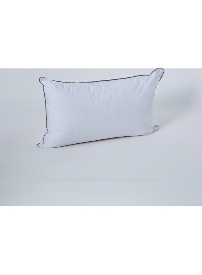 Home Box - Luxury Down Alternative Filled Cushion Cotton White 30 x 50cm - Image 1