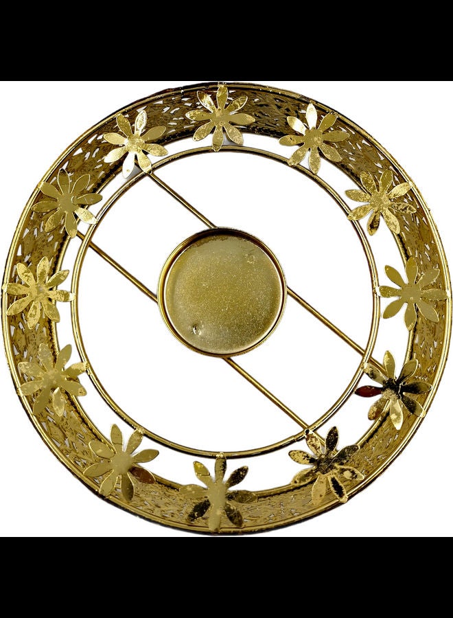 Circular Heating Base For Jug Gold 15 x 15 x 5cm - Image 3