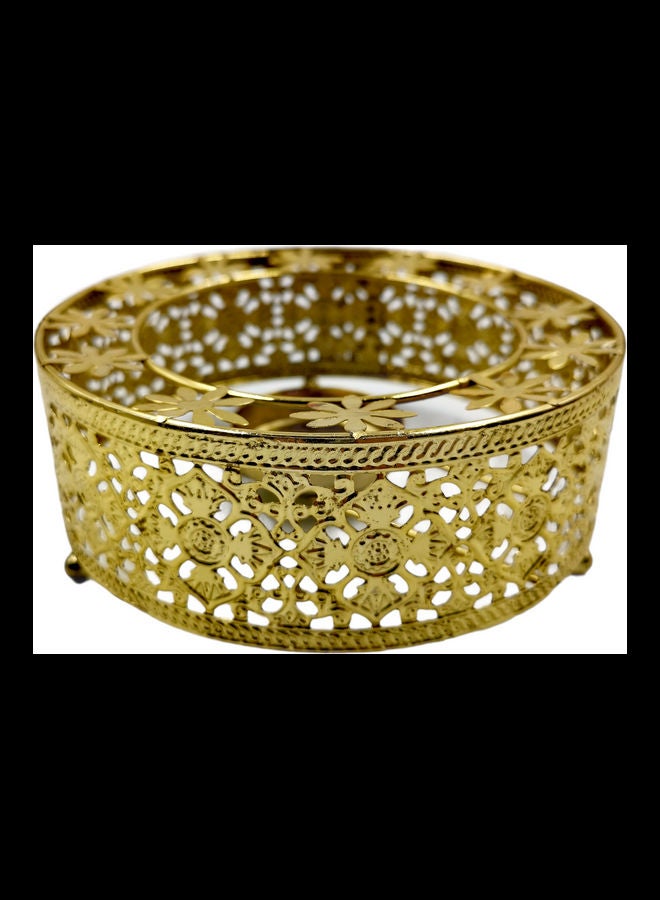 Circular Heating Base For Jug Gold 15 x 15 x 5cm - Image 2