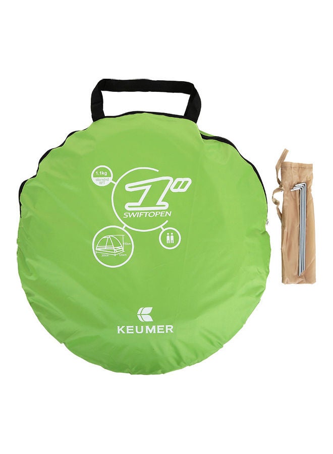 كيومير خيمة شاطئ تلقائية منبثقة فورية 78.7 x 47.2 x 51.2بوصة - Image 3