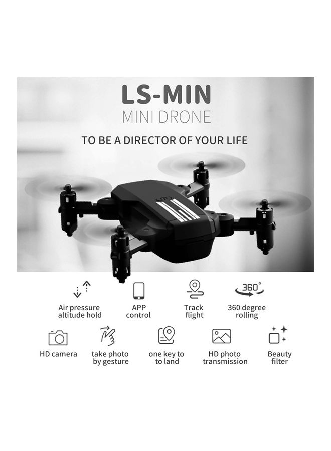 ماركة غير محددة - Ls-min Mini 4k Camera Drone Rc Quadcopter 13mins Flight Time 360° Flip 6-axis Gyro 1 Battery Suitable For Beginners And Kids - Image 1