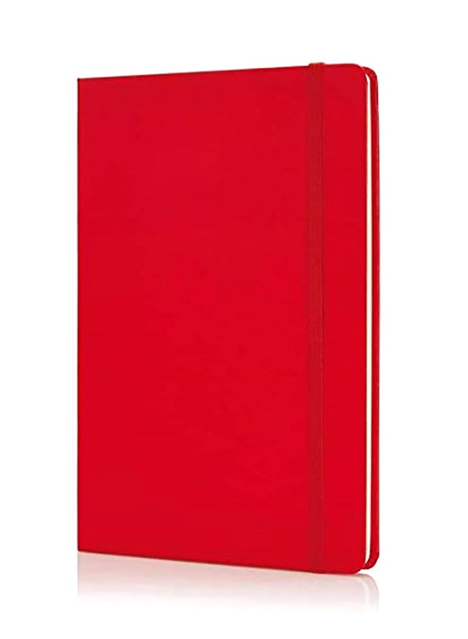 SANTHOME Pack Of 3 A5 Classic Lined Notebook - 192 Pages (Each) Red - Image 4