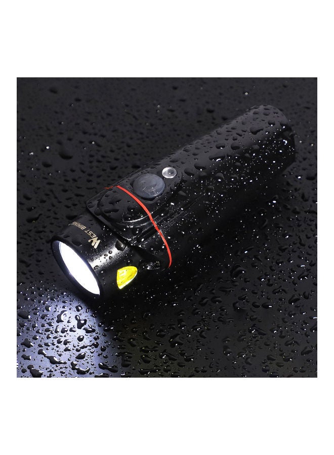 مصباح حثّي قابل للشحن بمنفذ USB للدراجة 15x13سم - Image 2