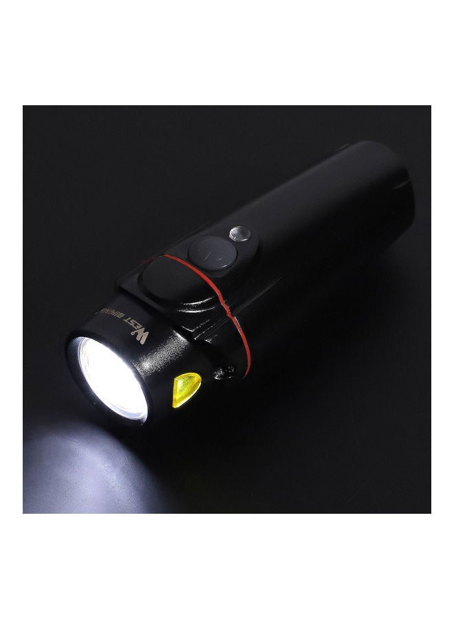 مصباح حثّي قابل للشحن بمنفذ USB للدراجة 15x13سم - Image 3