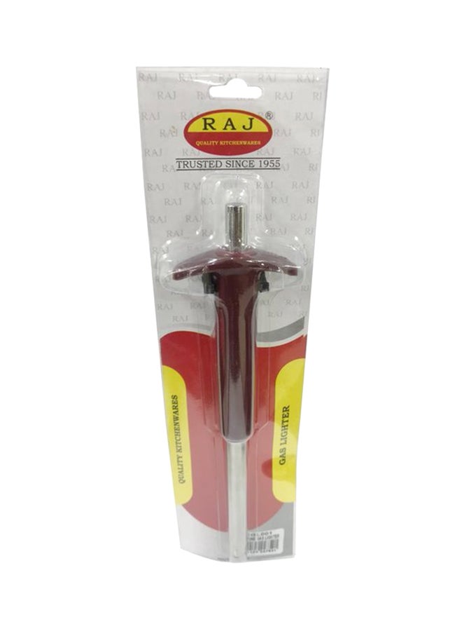 RAJ Gas Lighter Black/Silver 20.5centimeter  - Image 3