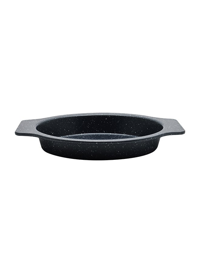 RK Non-Stick Round Baking Pan With Holder Grey 29cm - Image 3