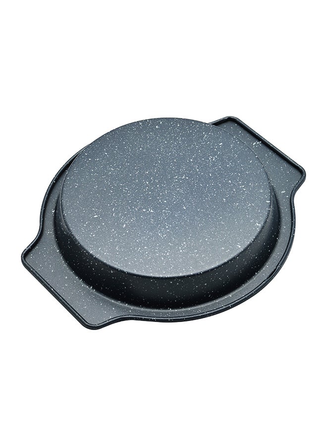 RK Non-Stick Round Baking Pan With Holder Grey 29cm - Image 4