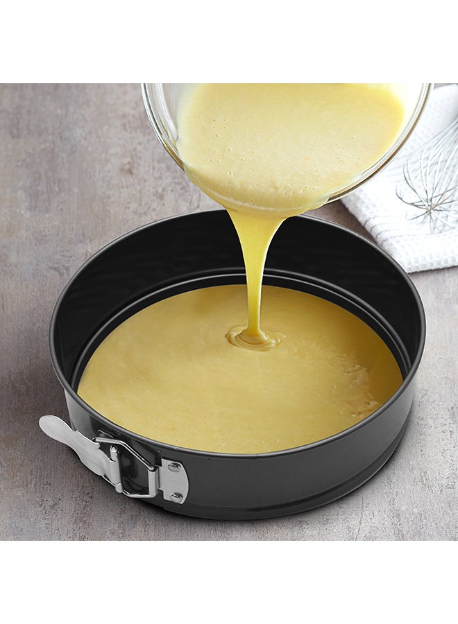 RK - Non-Stick Round Clip Baking Pan black 28cm - Image 1