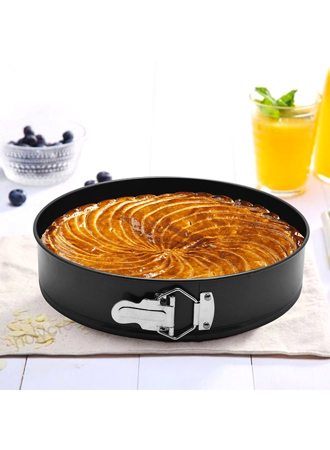 RK - Non-Stick Round Clip Baking Pan black 28cm - Image 1