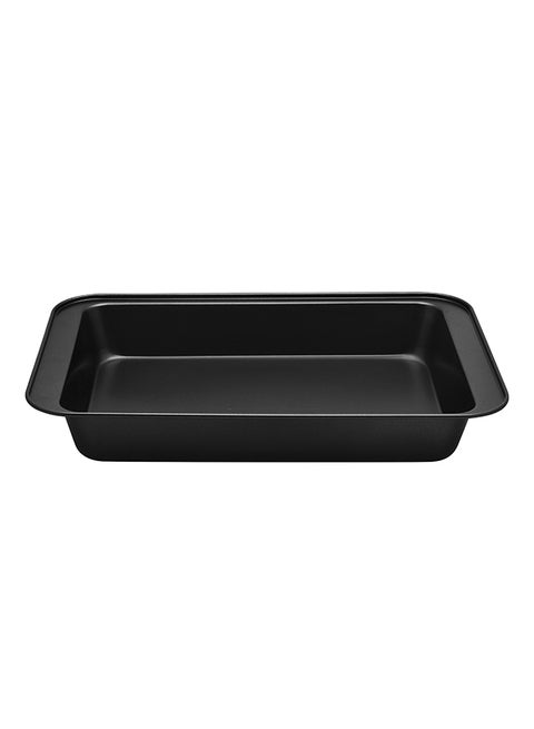 Non-Stick Deep Baking Tray Cookie Sheet black 42cm