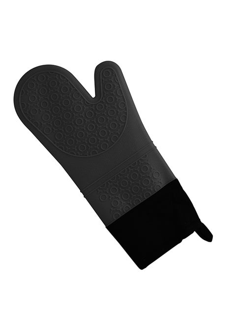 Silicon Oven Gloves black 36cm