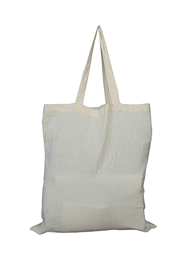 Eco-neutral - Set Of 15 Natural Cotton Canvas Tote Bags White - Image 1