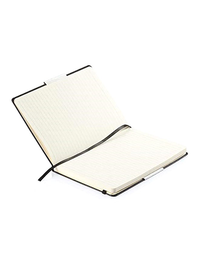 SANTHOME Pack Of 3 Classic Lined Notebook Black  - Image 5