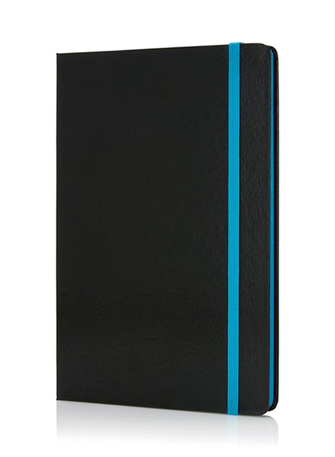SANTHOME Pack Of 3 Classic Lined Notebook Black/Blue - Image 2