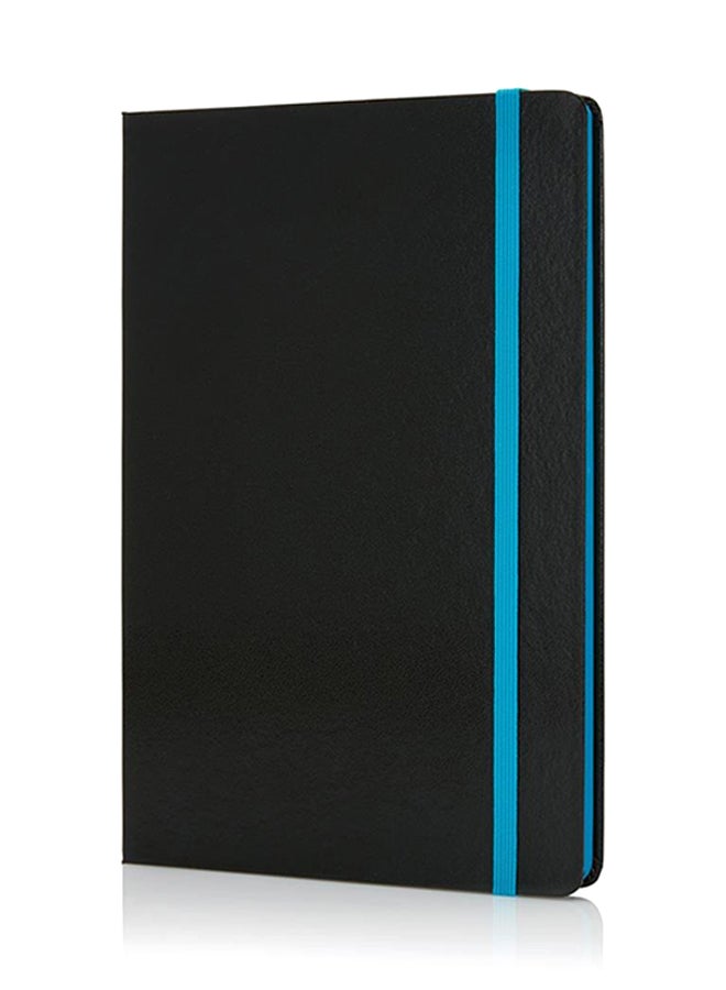 SANTHOME Pack Of 5 Classic Lined Notebook Black/Blue  - Image 2