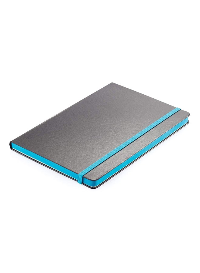 SANTHOME Pack Of 5 Classic Lined Notebook Black/Blue  - Image 3