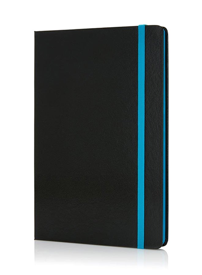 SANTHOME Pack Of 10 Classic Lined Notebook Black/Blue  - Image 2