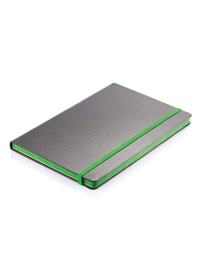 SANTHOME Pack Of 5 Classic Lined Notebook Black/Green  - Image 3