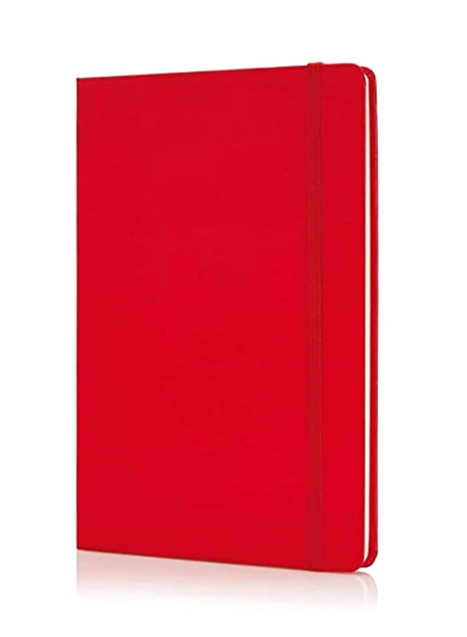 SANTHOME Pack Of 10 Classic Lined Notebook Red  - Image 3