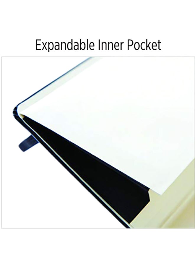 SANTHOME - Pack Of 10 Classic Lined Notebook Red - Image 1