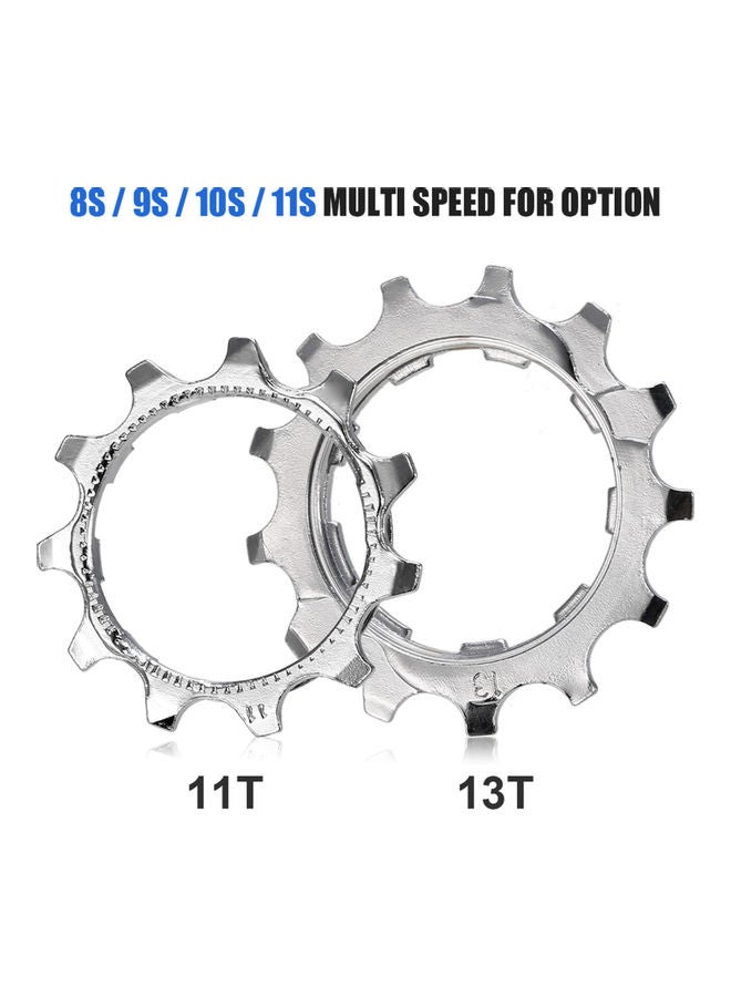 Generic - Bike Cassette Cog MTB Road Bike Freewheel Sprocket Cycling Bicycle Cassette Fixed Gear 8S / 9S / 10S / 11S / 11T / 13T 7*5cm - Image 1
