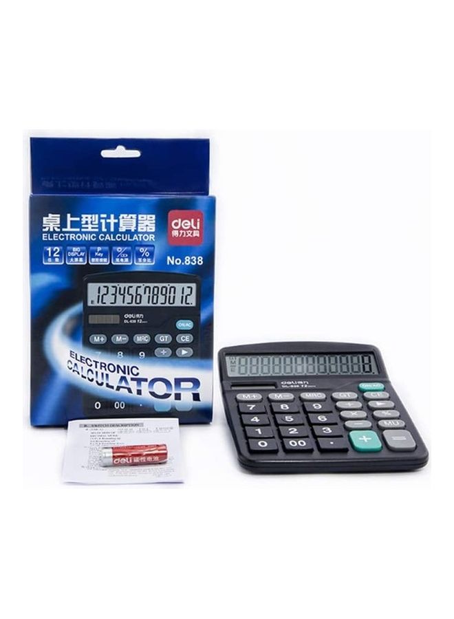 Deli Office Business Calculator Black - Image 4