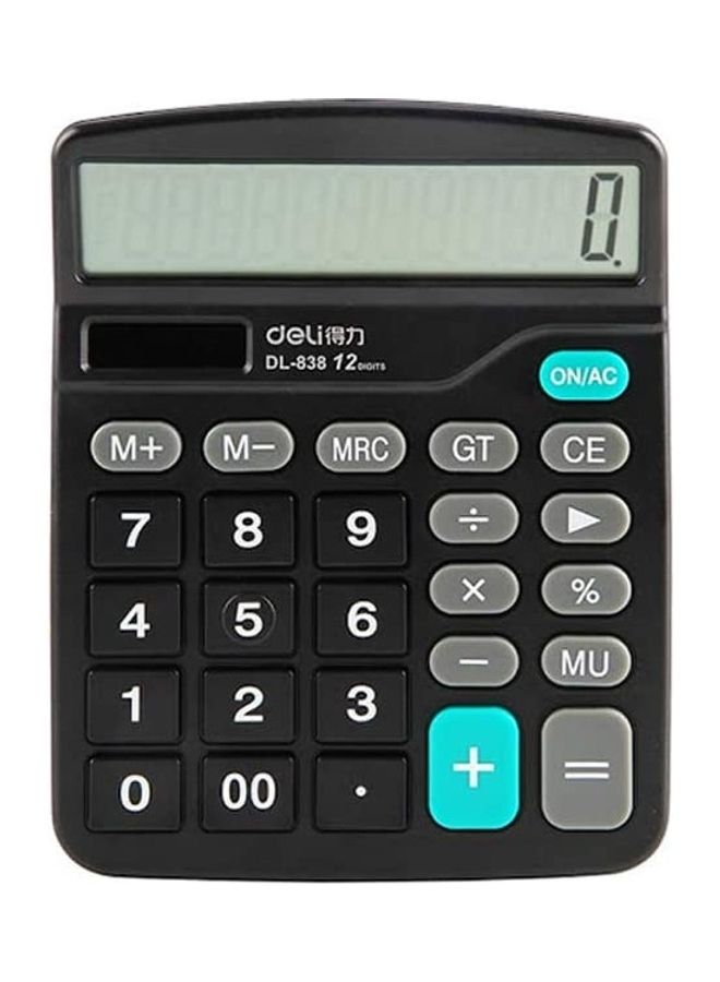Deli Office Business Calculator Black - Image 1