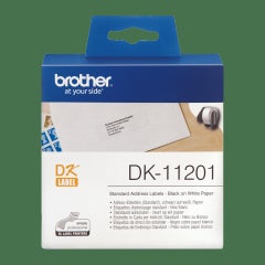 brother Label Roll White  - Image 2