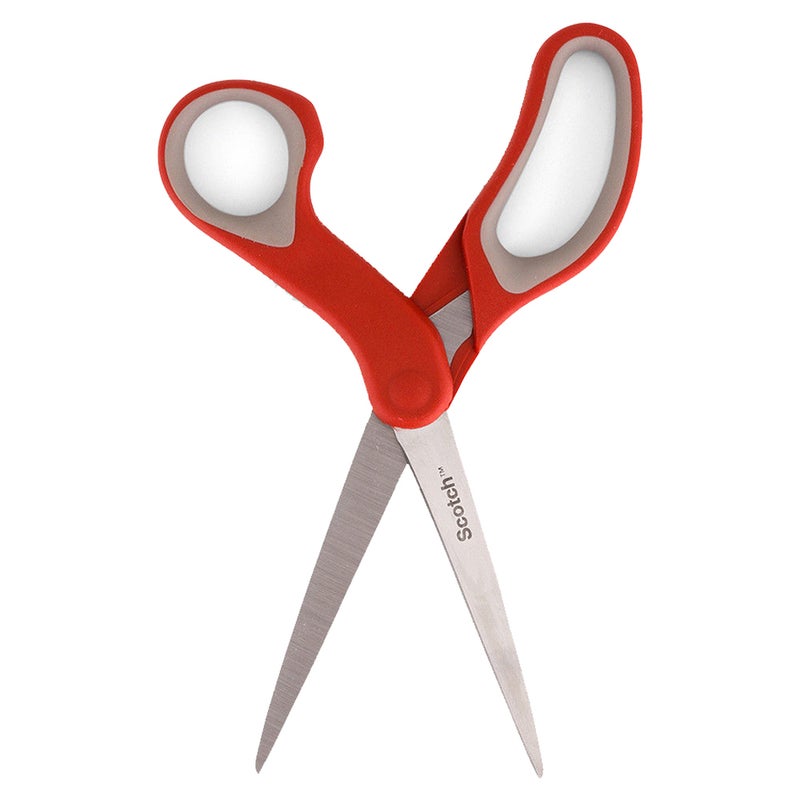 3M Multi Purpose Scissor Red/Grey - Image 5