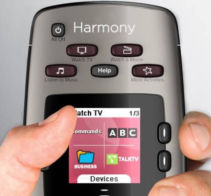 Logitech Harmony 650 Remote Control Black/Silver - Image 5
