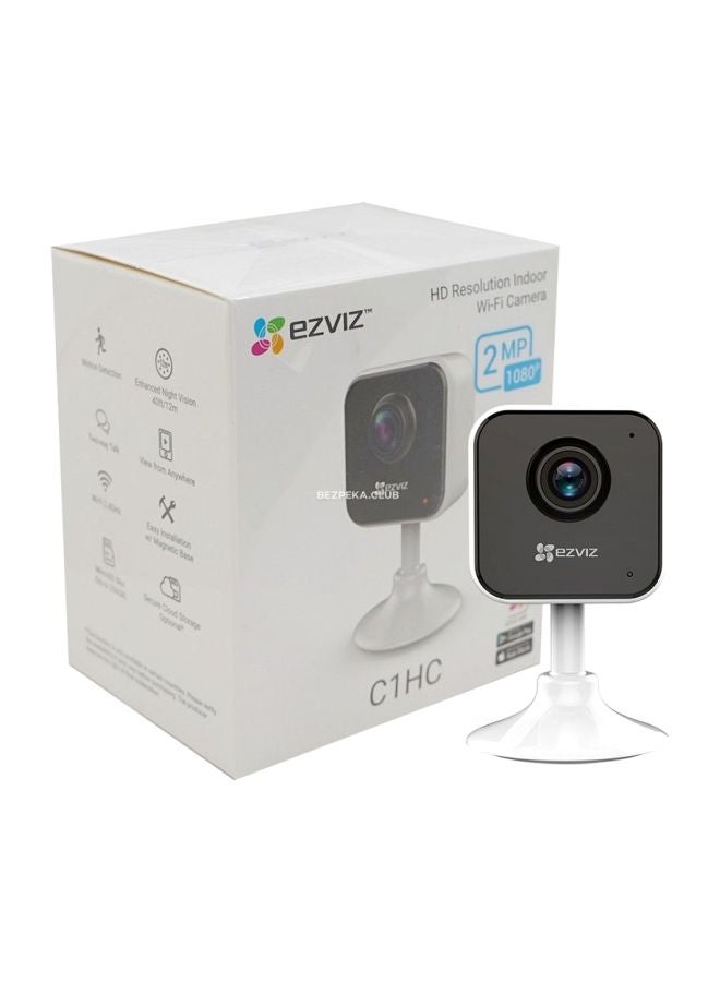 EZVIZ - Ezviz C1Hc Hd Resolution Indoor Wi-Fi Security Camera - 720 Pixels - Image 1