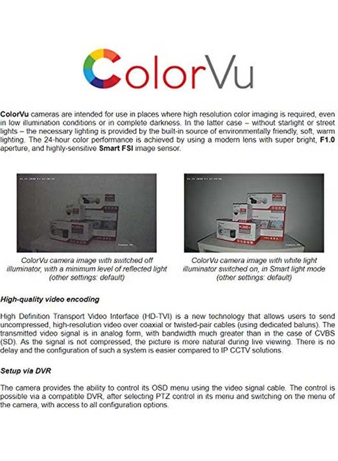 هيك فيجن كاميرا مراقبة DS-2CE10DFT-F بدقة 2 ميجا بكسل - Image 4