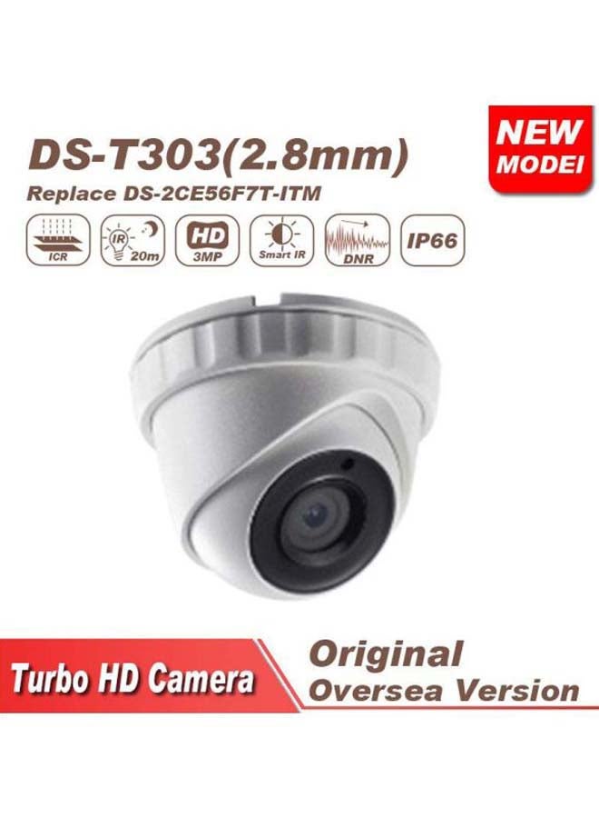 هيك فيجن كاميرا مراقبة على شكل مقلة العين بدقة 3 ميجابكسل ونطاق ديناميكي واسع ومزوّدة بتقنية الأشعة تحت الحمراء الموسعة - Image 5