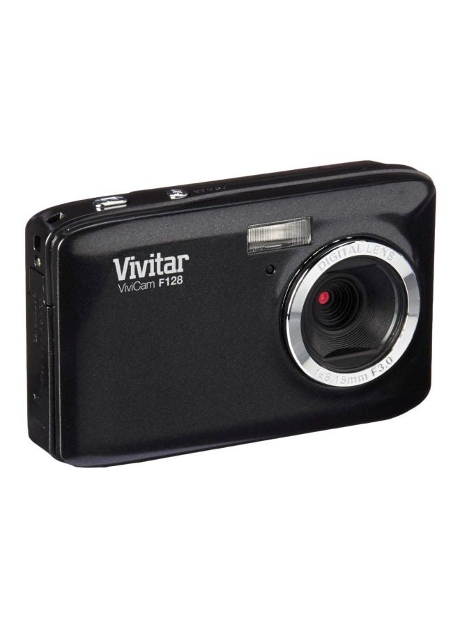Vivitar - VF128-BLK Point And Shoot Digital Camera - Image 1