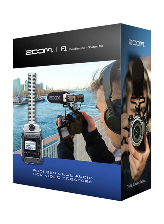 ZOOM - F1 Field Recorder With Shotgun Microphone - Image 1