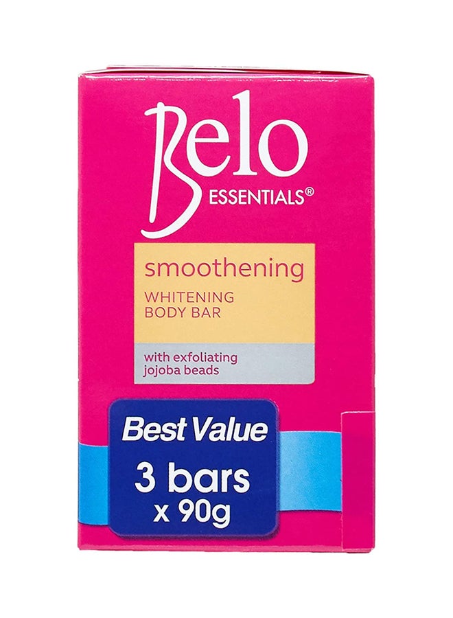 Belo Essentials 3-Piece Smoothening Body Bar Kit Pink 90grams - Image 2