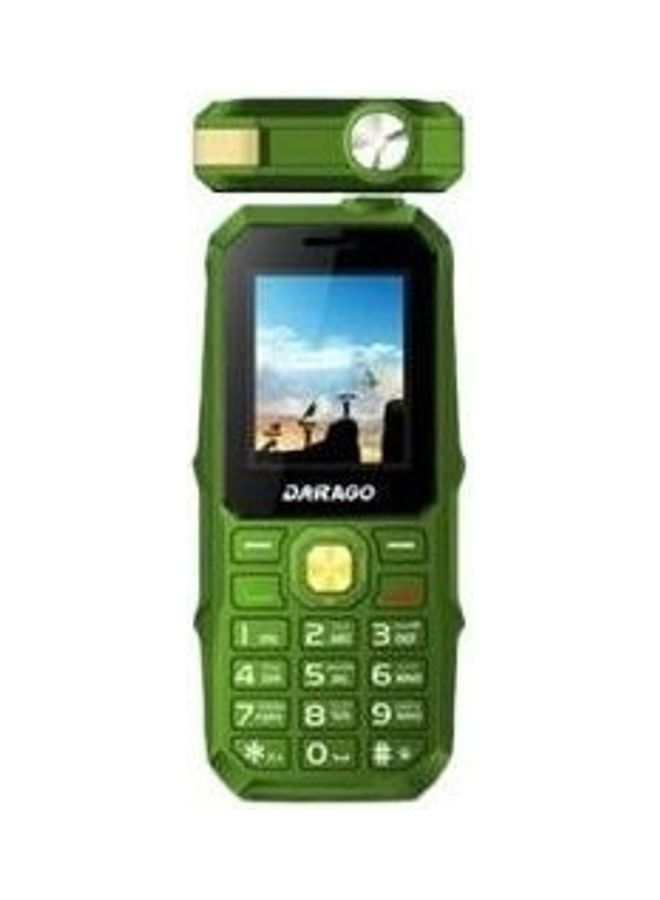 موبايل D50 ثنائي الشريحة بلون أخضر مقاس 1.77 بوصة، يدعم تقنية GSM