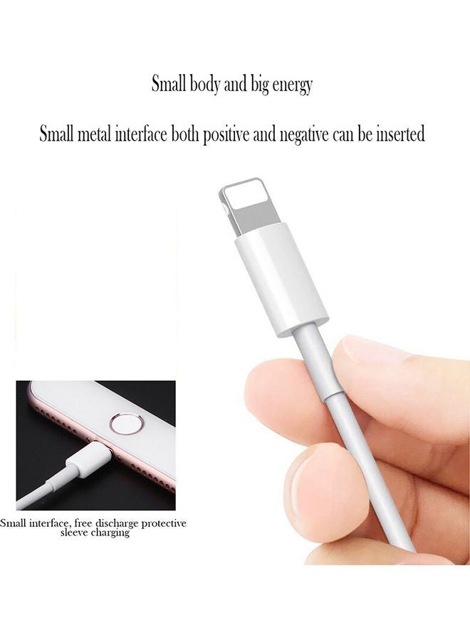 كابل شحن USB لهاتف آيفون 6S أبيض - Image 3