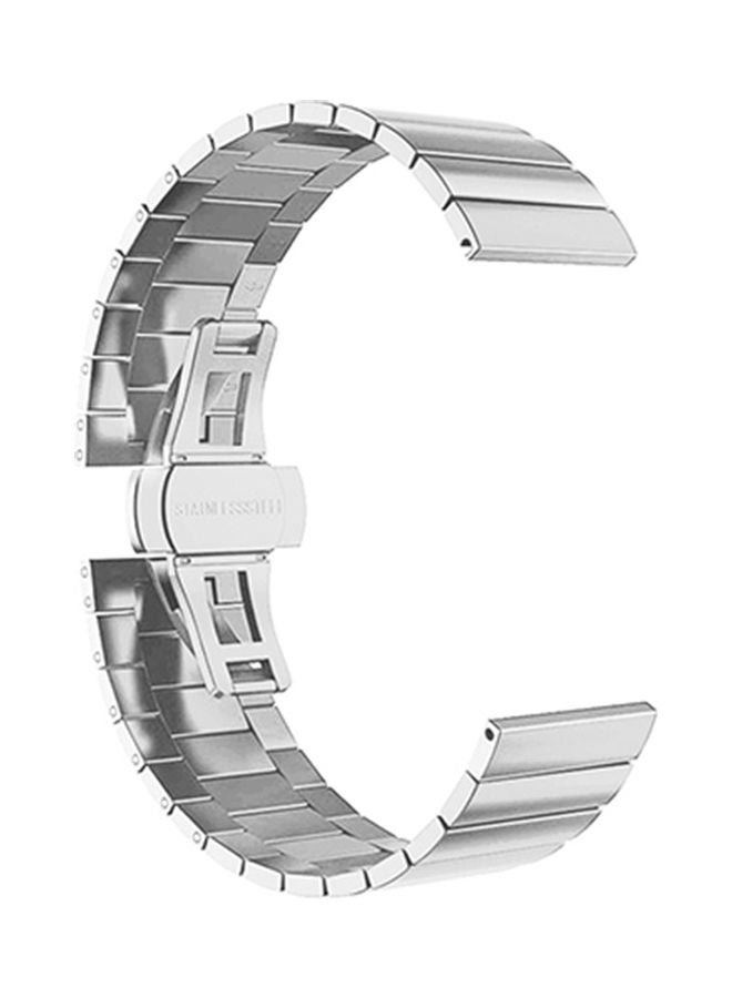 Replacement Band For Huawei Watch GT2 46mm/Honor MagicWatch2 Silver - Image 1