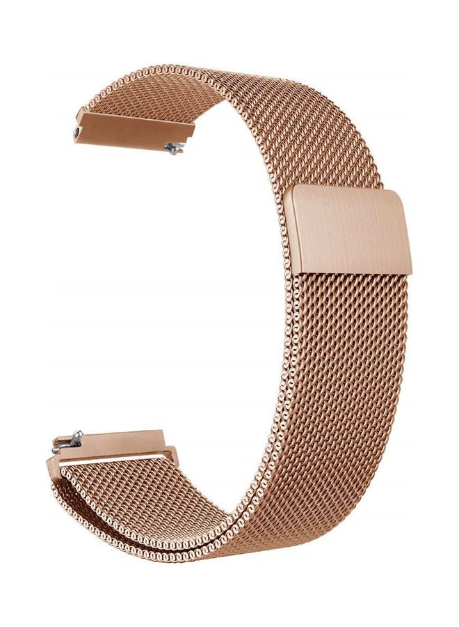 Stainless Steel Mesh Strap Rose Gold - Image 1