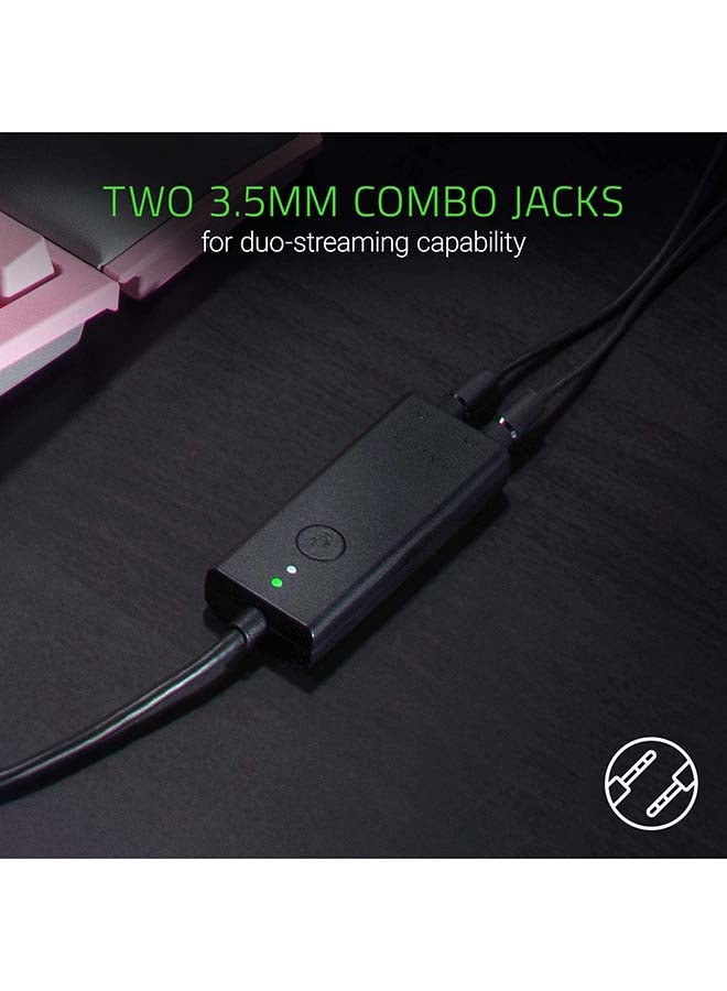 RAZER - Ifrit: Low Profile Design - Professional Grade Condenser Mic with USB Audio Enhancer - Duo-Streaming Capability - Gaming, Streaming and Brocaster Headset - Image 1